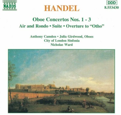 Handel: Oboe Concertos Nos. 1-3- Air And Rondo / Suite In CD - Brand New Sealed