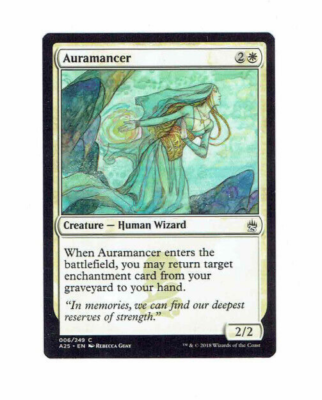 Auramancer Human Wizard #6 C A25 EN Rebecca Guay WOTC 2018 #MTG Card | eBay Auramancer Human Wizard #6 C A25 EN Rebecca Guay WOTC 2018 #MTG Card | eBay