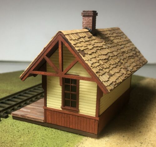 Motrak Models "Little Depot" Kit di strutture in scala HO taglio laser, - Foto 4 di 5