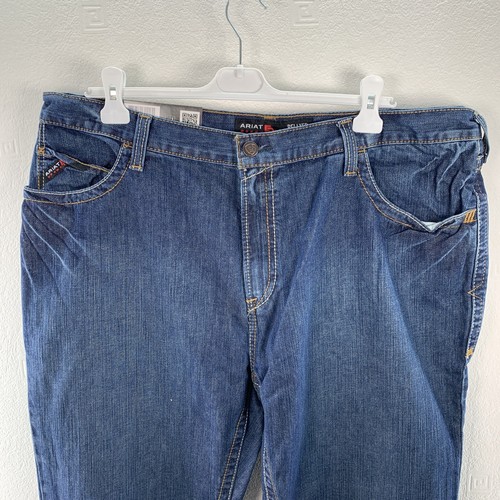 Ariat Work Boot Cut Jeans, Flame Resistant M4 Low Rise, Größe 42W x 32L, Flint - Bild 6 von 22