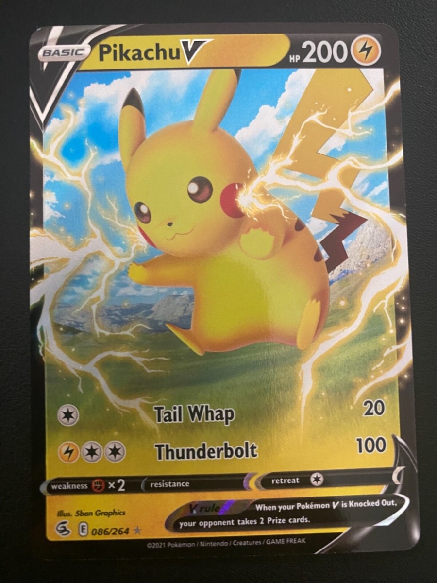 Pikachu V - Fusion Strike (Ultra Rare) [FST-086]