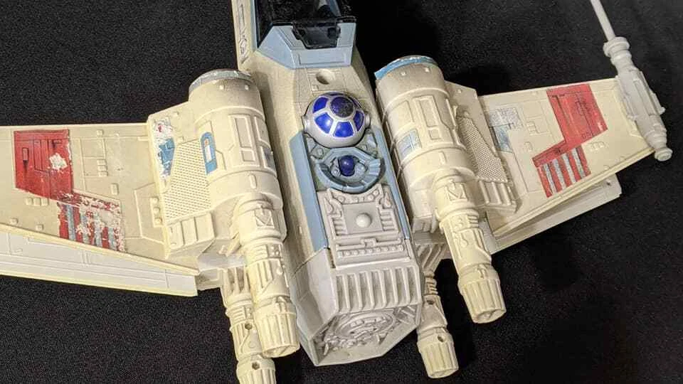 De colección Star Wars X-WING Fighter Ship 1995 Lucas Film Foto 4 de 4