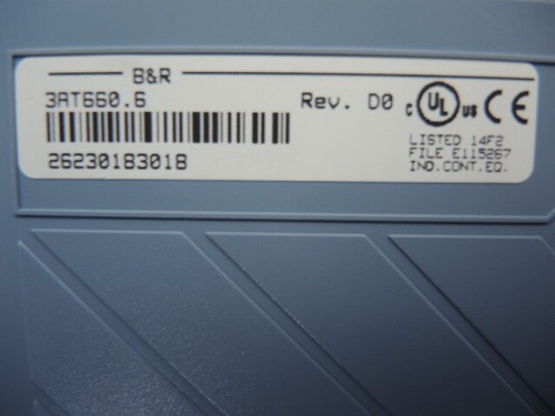 Analog input module, Id. No. BR005, B&R 2005, 3AT660.6, Battenfeld - Picture 3 of 3