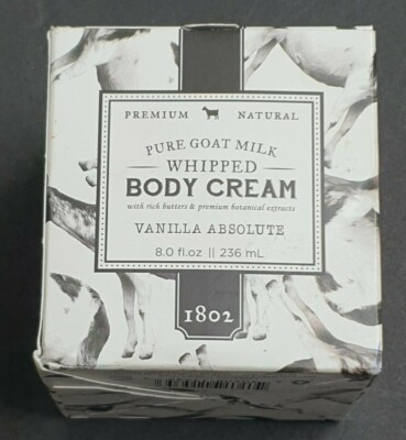 BEEKMAN 1802 GOAT MILK WHIPPED BODY CREAM VANILLA ABSOLUTE 