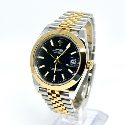 Rolex Datejust 126303 Box and Papers 2021 Black Baton Dial - Picture 2 of 5