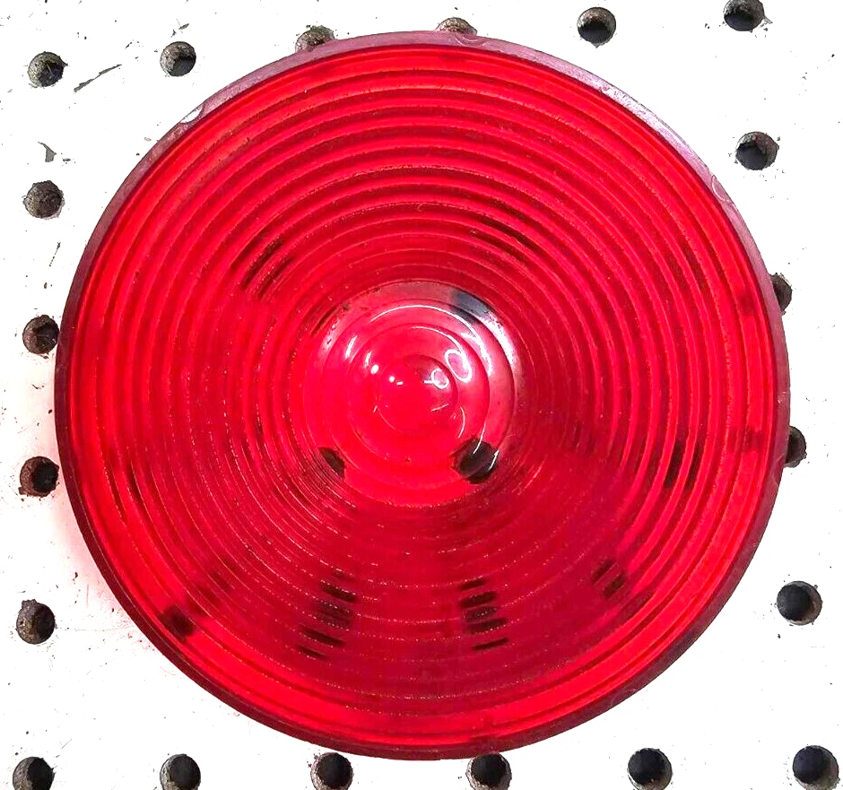 Lente de luz trasera NOS 1969-71 Dodge Truck Grotelite 465 Power Wagon Brake 2913349 Foto 4 de 4