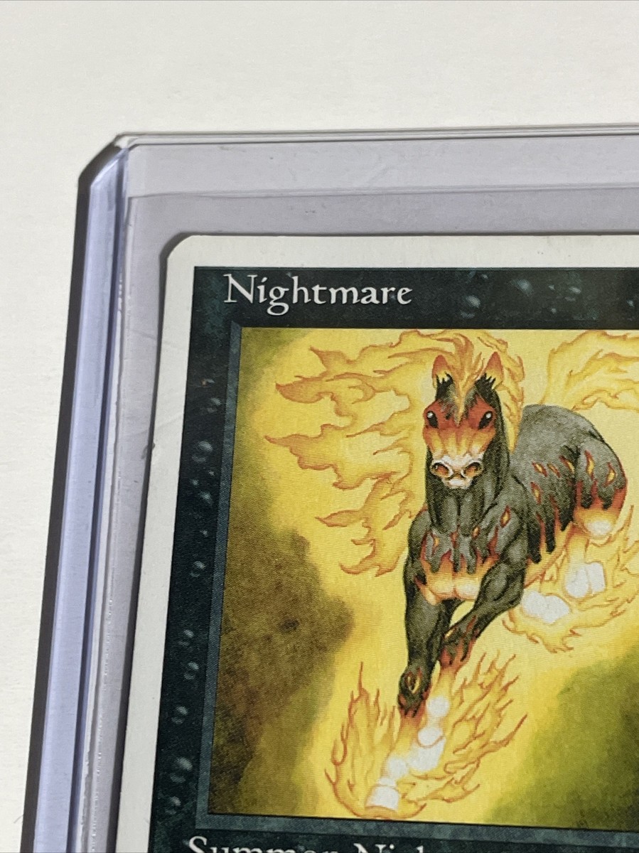 MTG 　夢魔 Nightmare 直筆サイン入り アートプリント Amazon.co.jp: MTG《繰り返す悪夢/Recurring Nightmare》Jeff