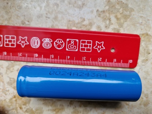 LG Li-Ion Cylindrical 2200 mAH Batterie mit Lötfahne gebraucht 1 Stück - Bild 7 von 8