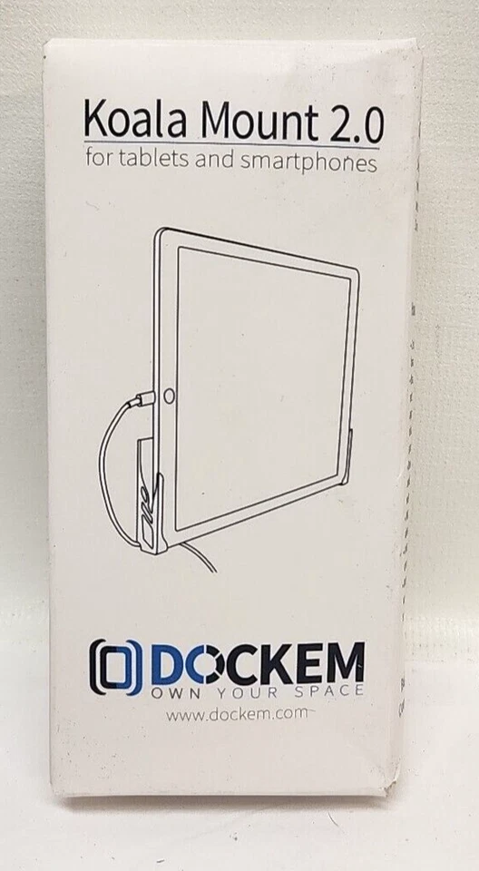 Tablet Smartphone Wall Koala Mount Black For iPad Air Pro Mini Samsung iPhone - Image 2 of 4