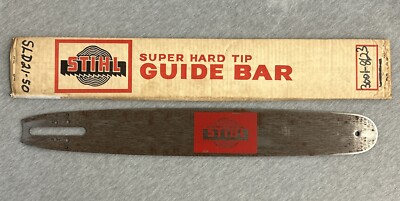 Vintage Stihl 20'' Chainsaw Super Hard Tip Guide Bar 3002 / 53-13