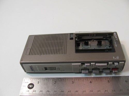 RARO VINTAGE SONY MICRO DICTATOR BM-520 NECESITA REPARACIÓN - Imagen 4 de 8