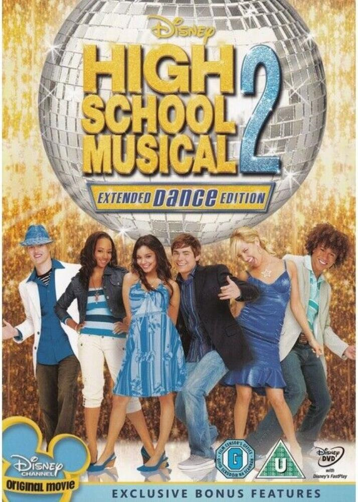 High School Musical 2 (Extended Dance Edition) DVD (2008) FREE SHIPPING