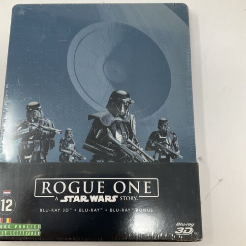 Rogue One A Star Wars Story Steelbook BluRay 3D + BluRay + DVD