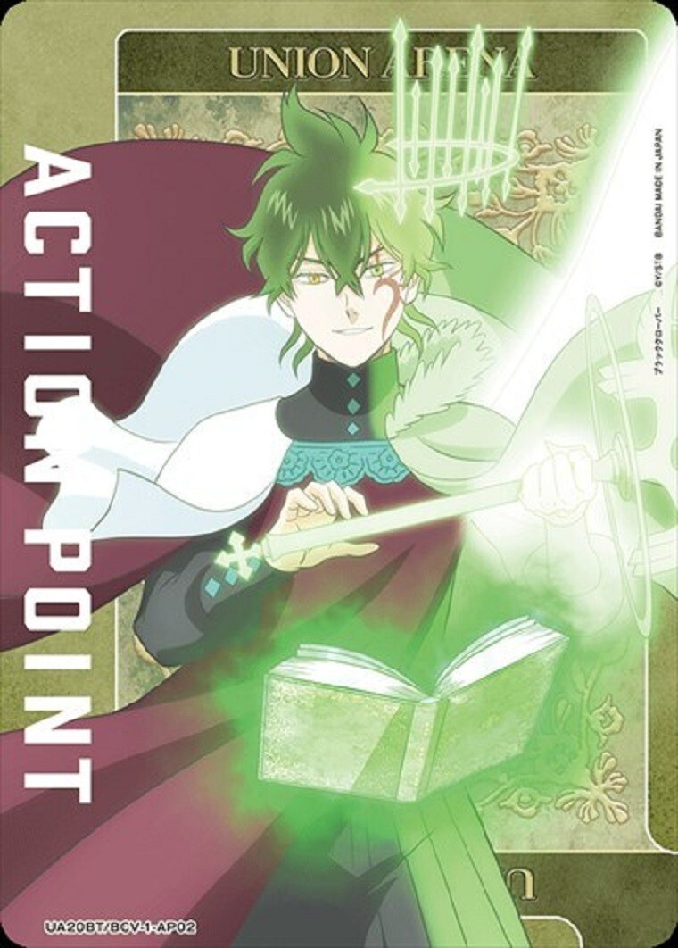 Union Arena Card Black Clover Yuno Grinberryall Action Point Union Arena Card Black Clover Yuno Grinberryall Action Point