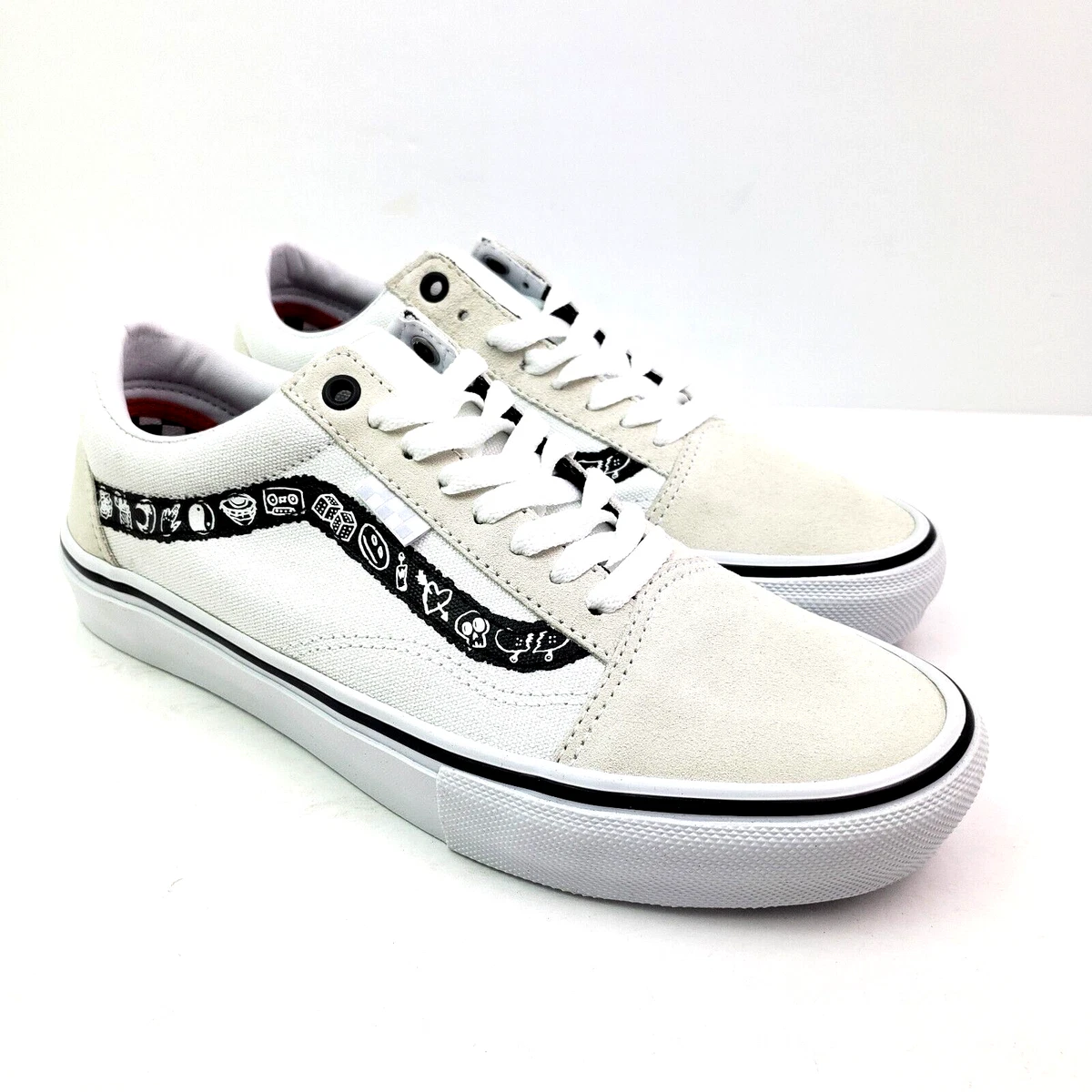 Black white top vans zumiez