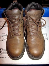SKECHERS size 5½ brown hiking boots 5.5 shoes utility footwear construction