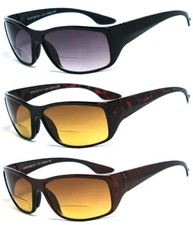 Bifocal Vision Reading Glasses Sunglasses RG01 - Various Color & Power