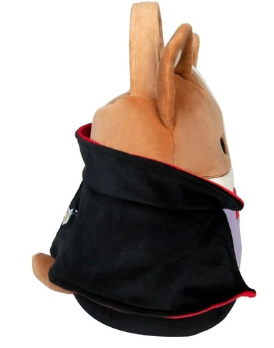 NWT! Squishmallows Reginald Vampire Corgi Treat Pail Ultra soft Official Plush - Picture 5 of 6
