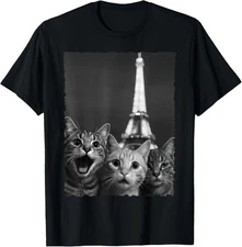Cat Selfie Meme Funny Cat Graphic for Men Women Kids T-Shirt Gift for Dad, Mom,