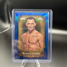 2025 Topps Chrome UFC - Michael Chandler #AAG-17 Blue Refractor /150