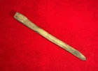 RARE CIVIL WAR CAMP WOODEN TENT STAKE / GETTYSBURG DOBBIN HOUSE MUSEUM 1960S