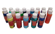 Craftsmart Acrylic Paint - 20 Assorted Colors - See Description