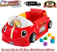 Laugh & Learn Crawl around Car Red Interactive Play Center with Smart Stages L..