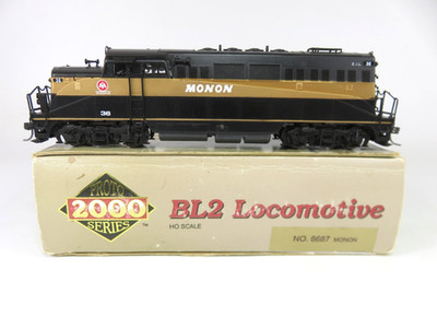 Proto 2000 #8687 HO Scale Monon EMD BL2 Diesel Locomotive Tsunami 2 Sound