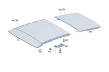 Genuine Mercedes-Benz Hexagonal Head Screw 015-990-21-01