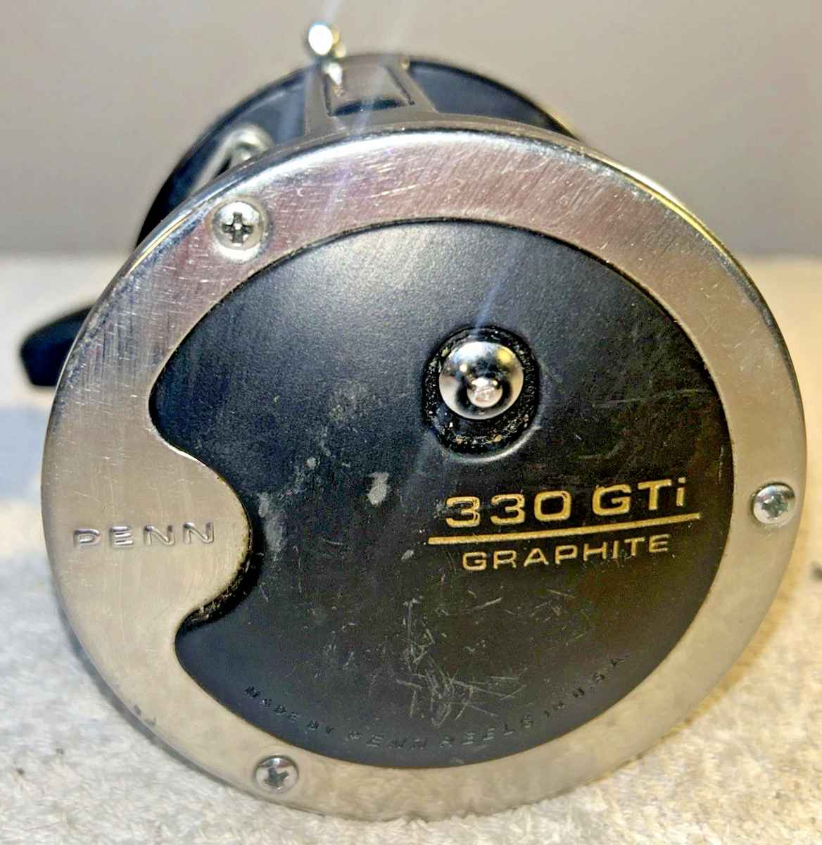 Penn 330 GTI Graphite Multiplier Baitcasting Reel Level Wind | eBay