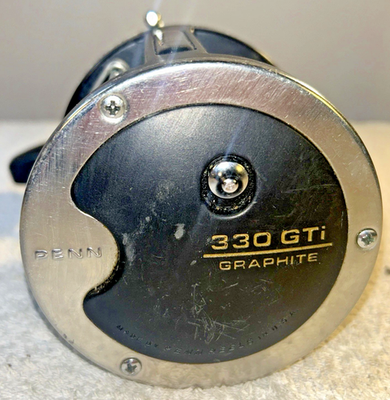 Penn 330 GTI Graphite Multiplier Baitcasting Reel Level Wind | eBay