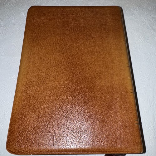The Layman's Parallel Bible Zondervan KJV Modern Living RSV Brown Leather 1977 - Foto 19 di 19