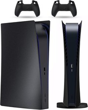 PEYANZ Faceplate for PS5 Digital Edition , Cover Plate, ABS Shell, Black