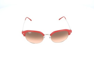 Ray-ban Rb4429 6722/3b Burgundy Round Rb4429 Sunglasses 55-20-145