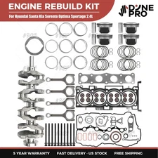 Fits Hyundai Kia 2.4L G4KJ Engine Rebuild Kit Crankshaft & Conrods & Bearing Set