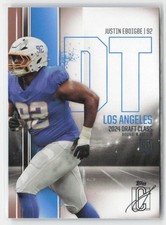 2024 Topps Signature Class #139 Justin Eboigbe Bronze
