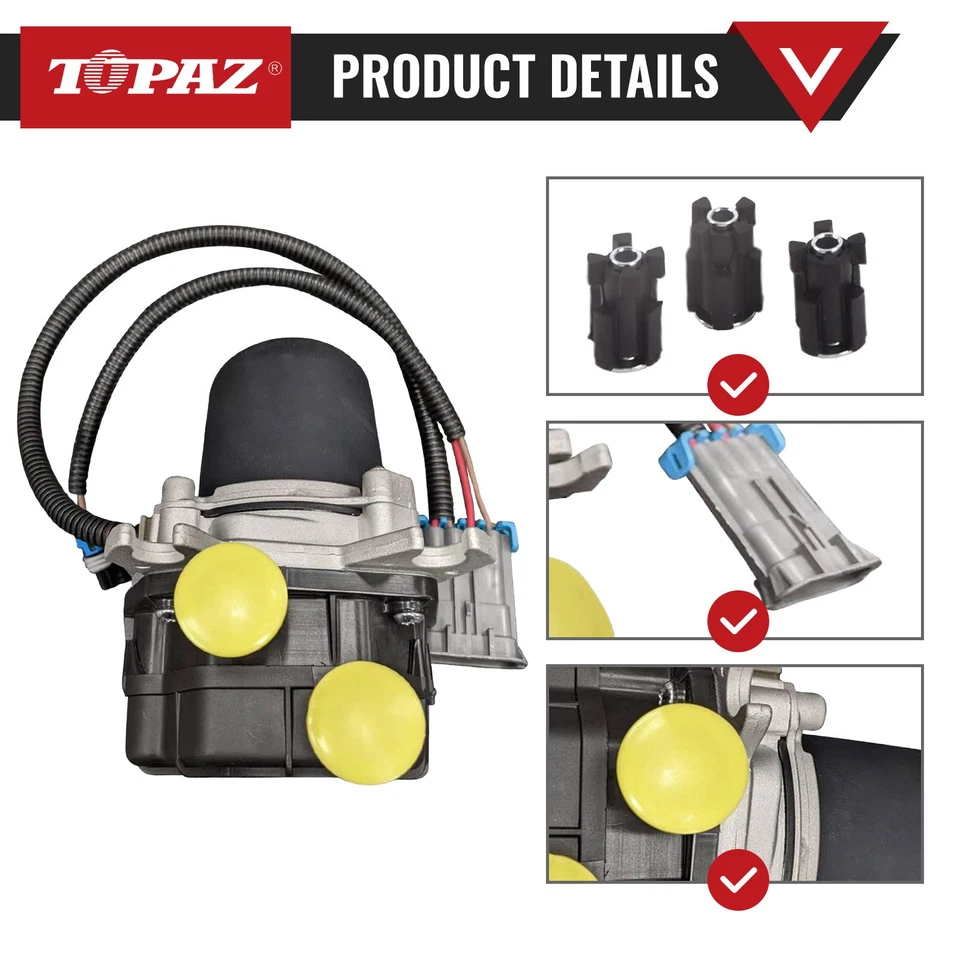 二级喷气泵适用于雪佛兰 Tahoe C1500 K1500 GMC 育空 12555164 — 第 2/4 张图片