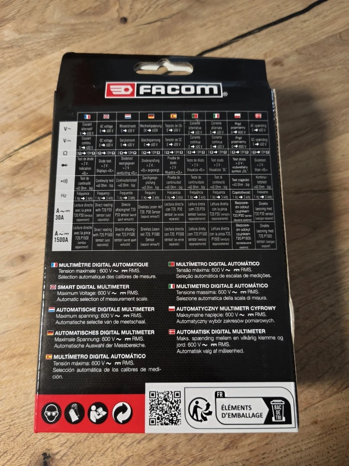 Multimètre de maintenance FACOM | 711BPB - Photo 2/2