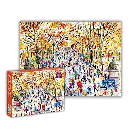 Michael Storrings Fall In Central Park 1000 Piece Puzzle Galison - Image 6