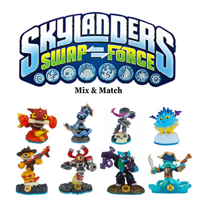 Skylanders Swap Force Figures - Buy 4 Get 1 FREE - Flat Shipping