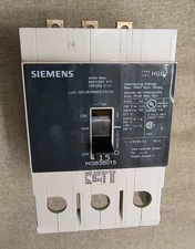 SIEMENS HGB3B015B Circuit Breaker, 15 Amp, 3 Pole, 3 Phase, 65kA 600V