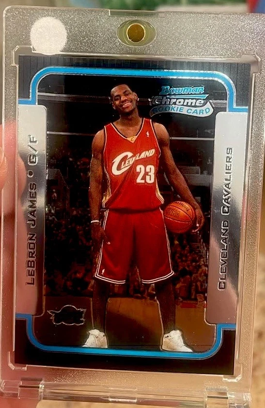 Topps LeBron James Basketball Rookie Sports Trading Cards for sale