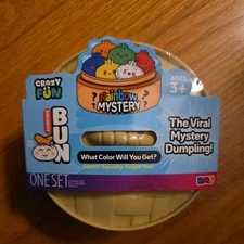 Holographic Ribbon Dumpling - LARGE Rainbow Mystery Squishy Bun - VIRAL TIK TOK