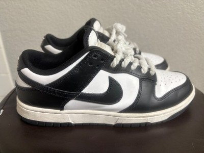Nike Dunk Low Panda Men Size 8.5 Black White Gym Sneaker Casual Shoes DD1391-100