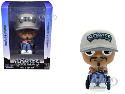 WILLIE G 4.5'' FIGURE ''BIG HEADZ'' SERIES 5 BY HOMIES 20531