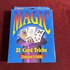Hoyle Magic 21 Card Tricks Circa 1990  s COMPLETE New NOS Magic Tricks VNTG