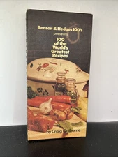 Benson & Hedges 100's Presents 100 Of The Worlds Greatest Recipes (1976 HC)