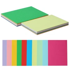 50 Packs Color Cardstock Paper Blank Colored 4x6 Inches, Multicolor
