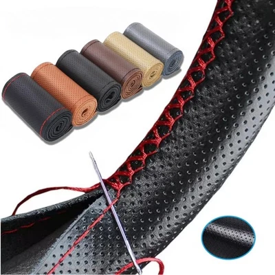 Funda universal del volante del coche protector del volante protección del volante funda del volante 37-38 cm - Imagen 1 de 4