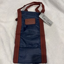 Vintage 80 s Pierre Cardin Navy Maroon Travel Bag